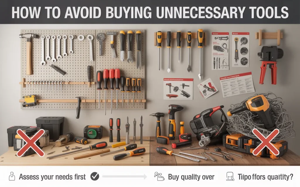 How To Avoid Buying Unnecessary Tools