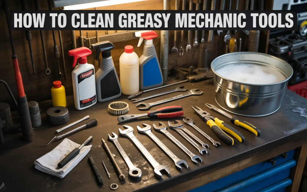 How To Clean Greasy Mechanic Tools