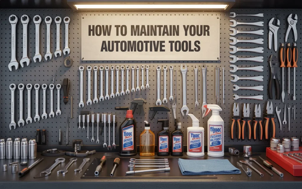 How To Maintain Your Automotive Tools