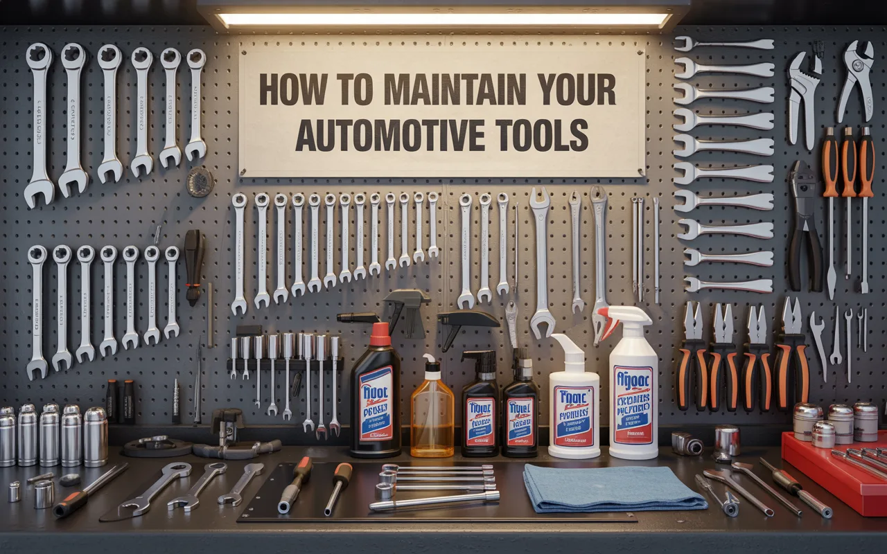 How To Maintain Your Automotive Tools