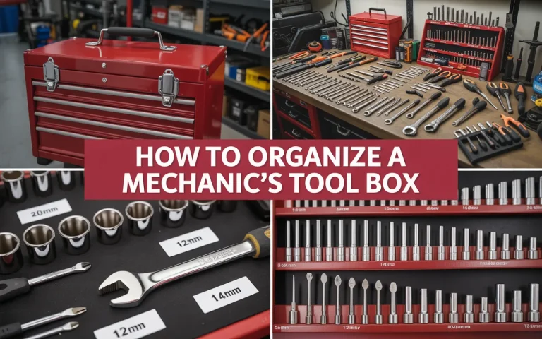 How To Organize A Mechanic’s Tool Box