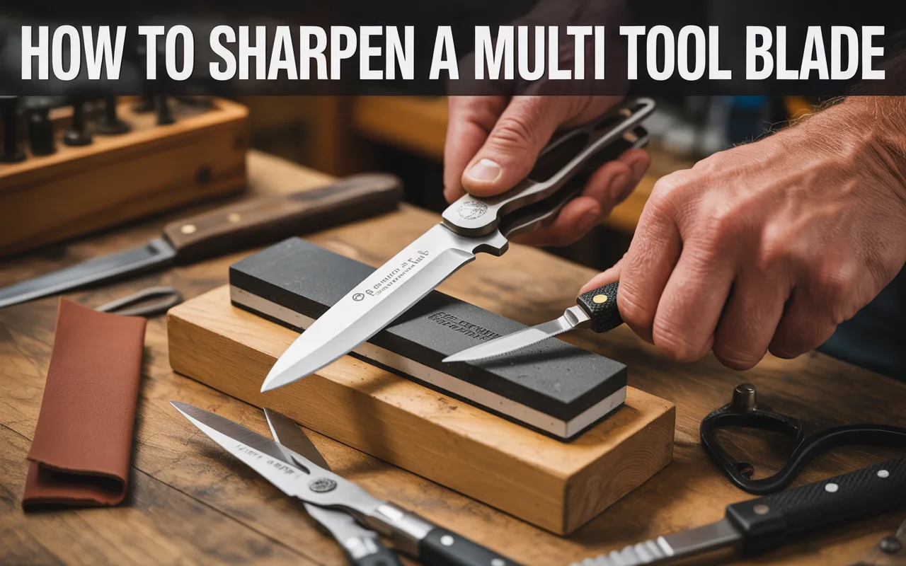 How To Sharpen A Multi Tool Blade