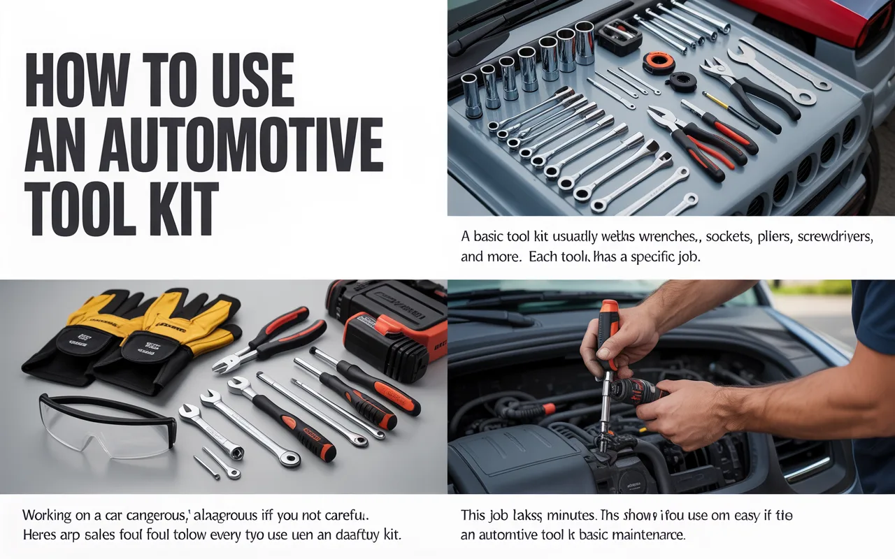 How To Use An Automotive Tool Kit