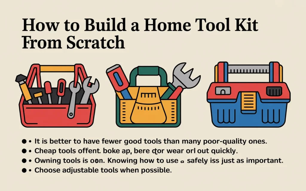 How to Build a Home Tool Kit from Scratch