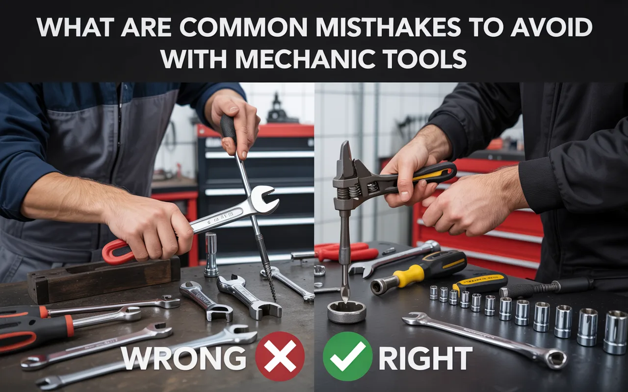 What Are Common Mistakes To Avoid With Mechanic Tools