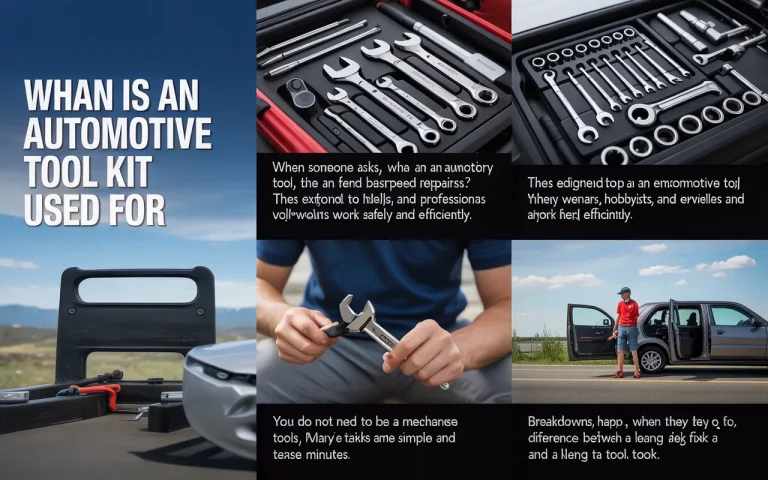 What Is An Automotive Tool Kit Used For