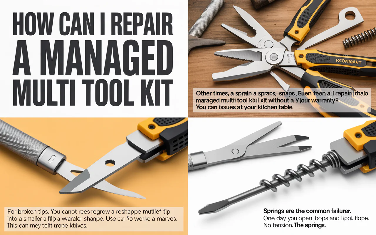 How Can I Repair A Managed Multi Tool Kit