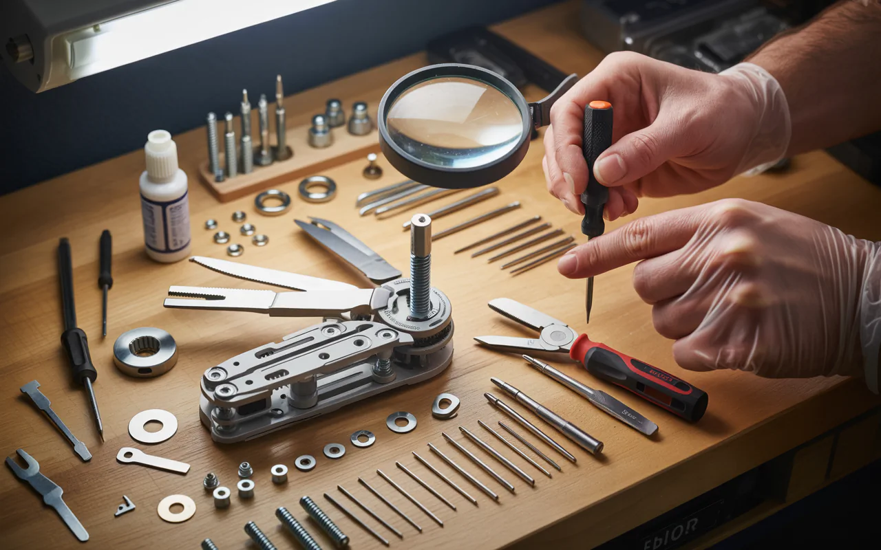 How Do I Fix Loose Tools Or Hinges On A Multi Tool Kit