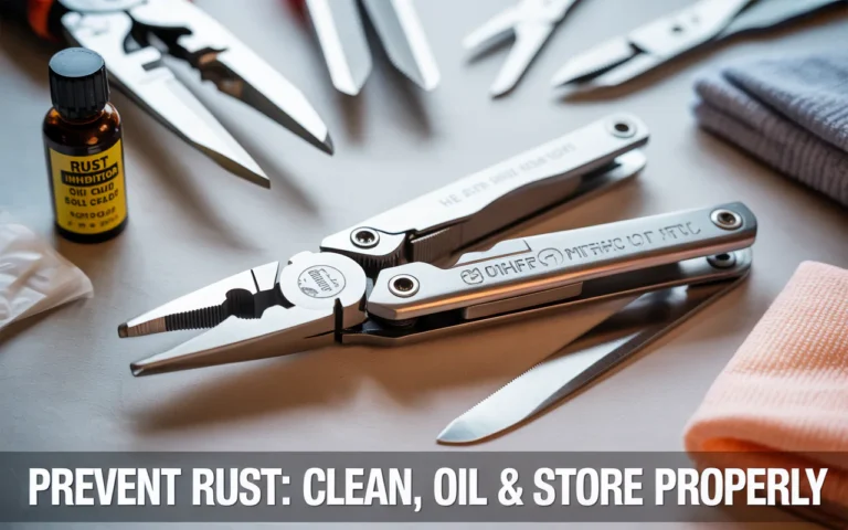 How Do You Prevent Rust On Your Multi Tool Kit