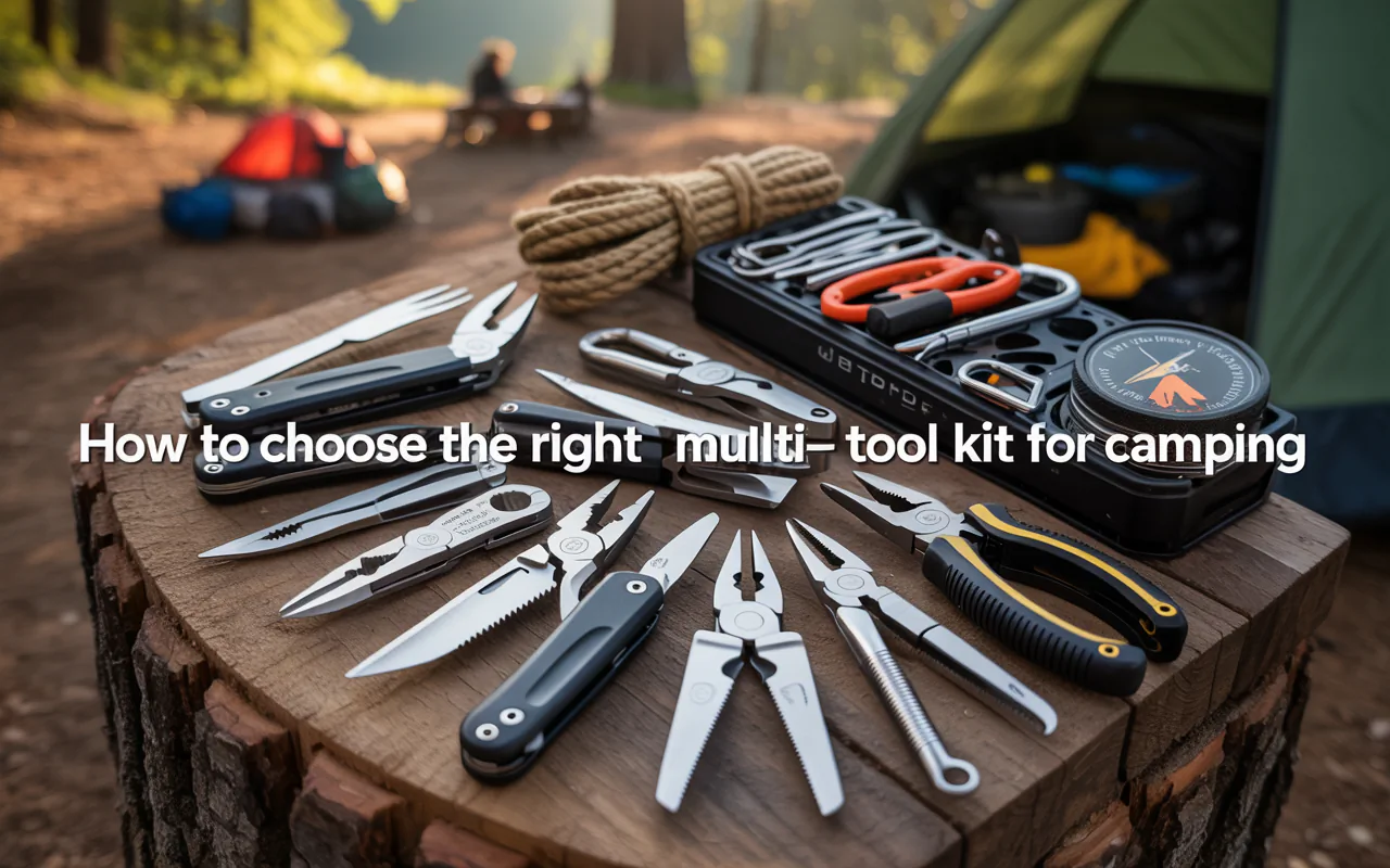 How To Choose The Right Multi Tool Kit For Camping