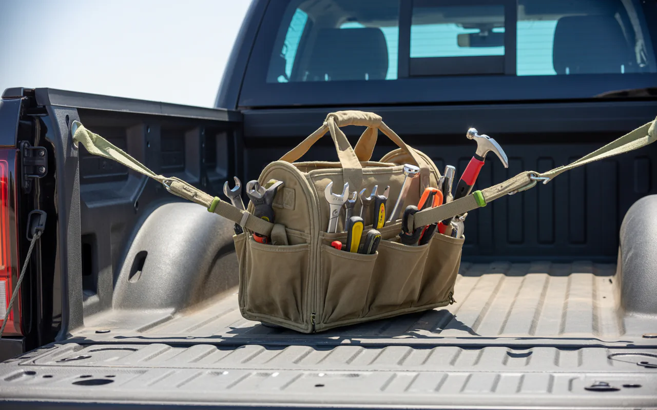 How To Secure A Tool Bag In A Truck