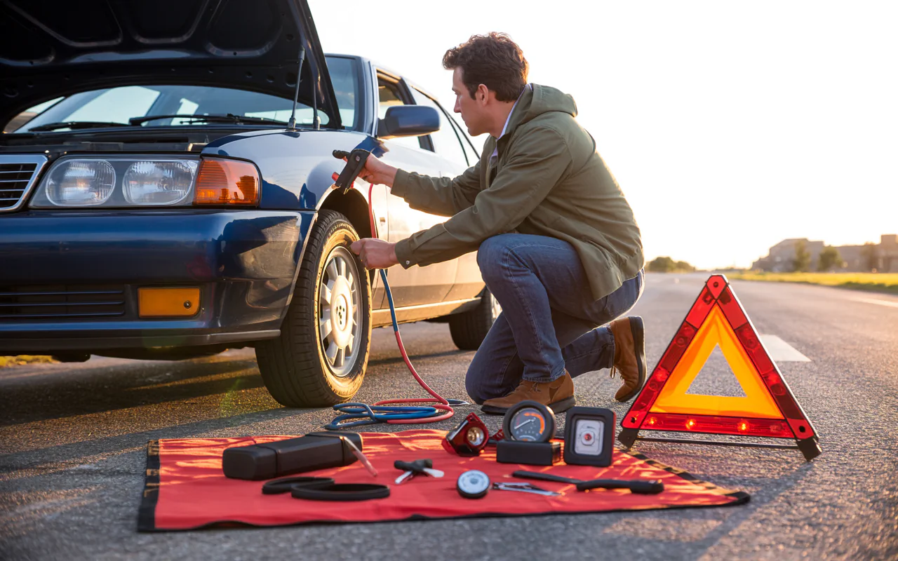 How To Use A Car Emergency Tool Kit During A Breakdown
