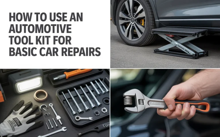 How To Use An Automotive Tool Kit For Basic Car Repairs