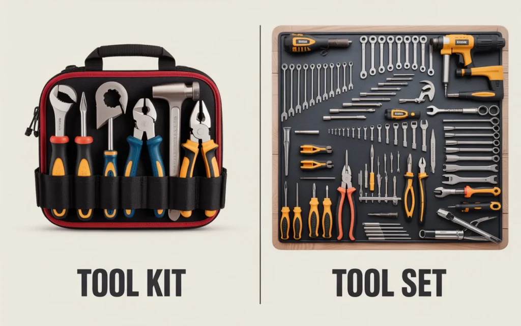 What Is The Difference Between A Tool Kit And A Tool Set