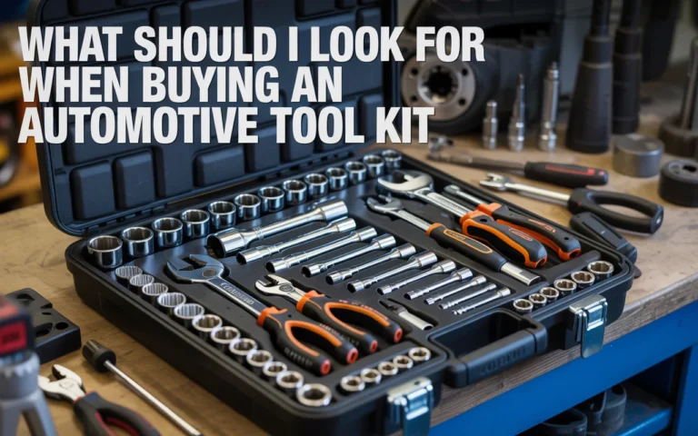 What Should I Look For When Buying An Automotive Tool Kit
