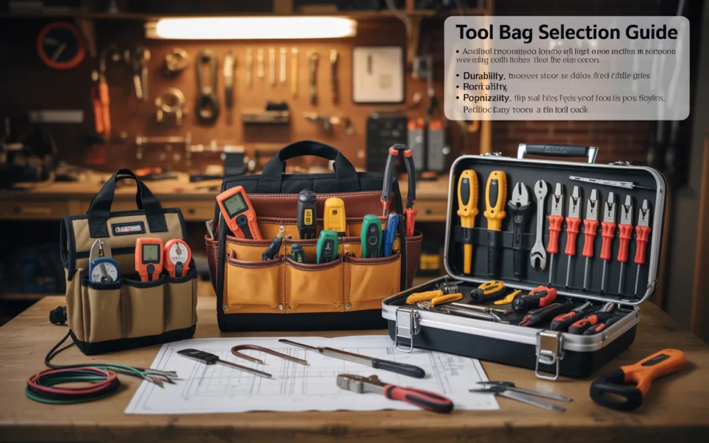 How To Choose The Right Tool Bag For Electricians