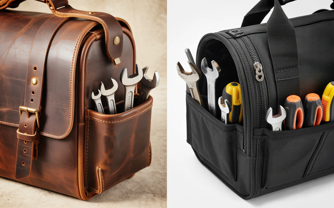 Leather VS Nylon Tool Bags: Which Is Better