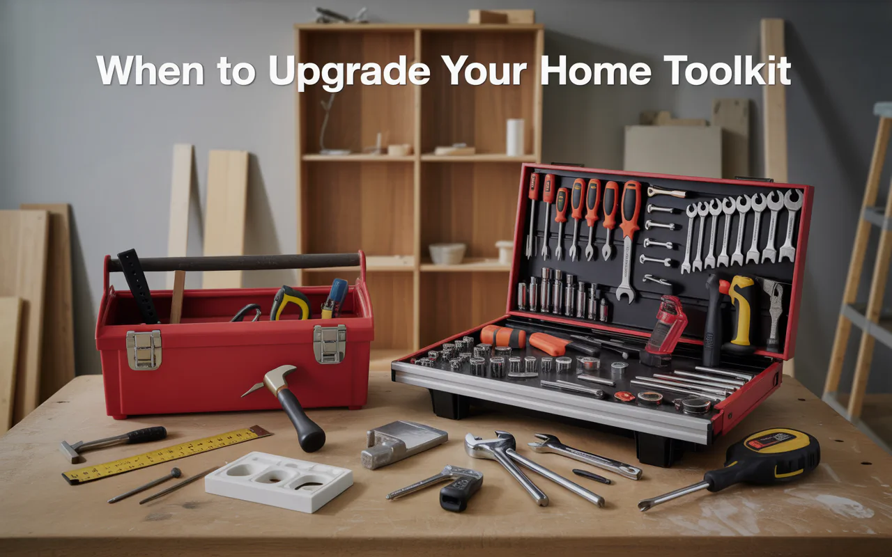 When should you upgrade to a larger home tool kit