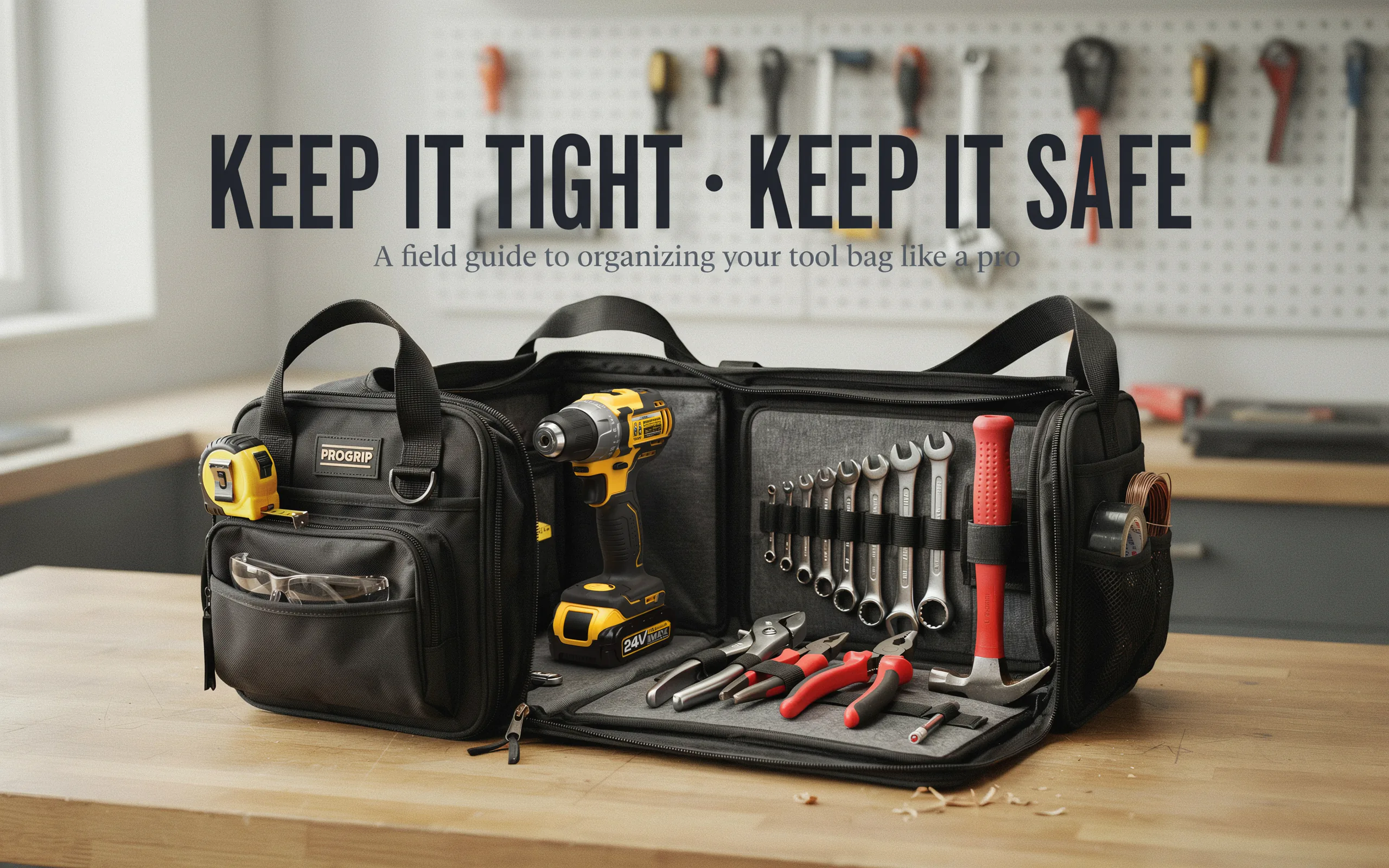 How Can I Keep My Tools Secure And Organized In A Tool Bag