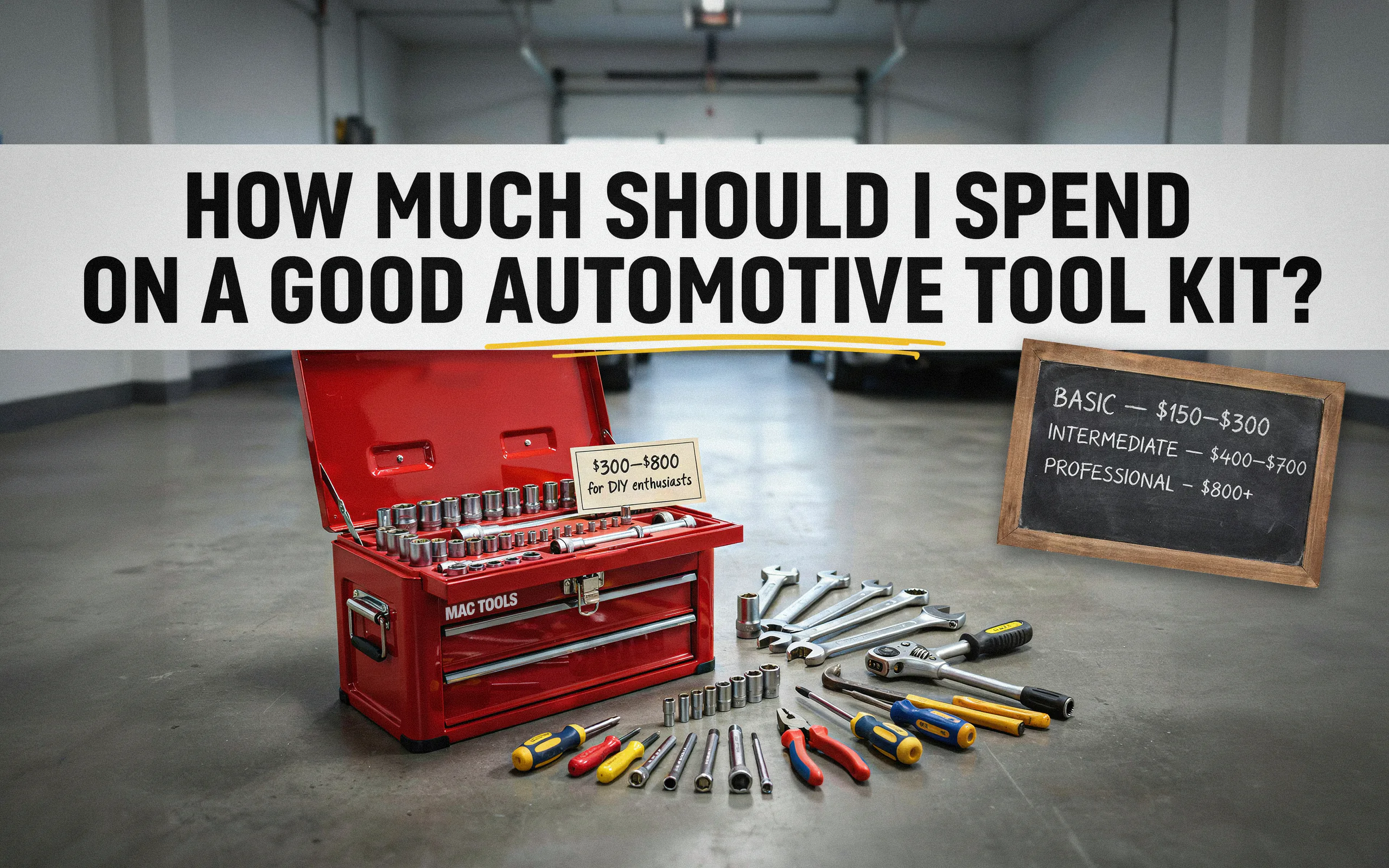 How Much Should I Spend On A Good Automotive Tool Kit