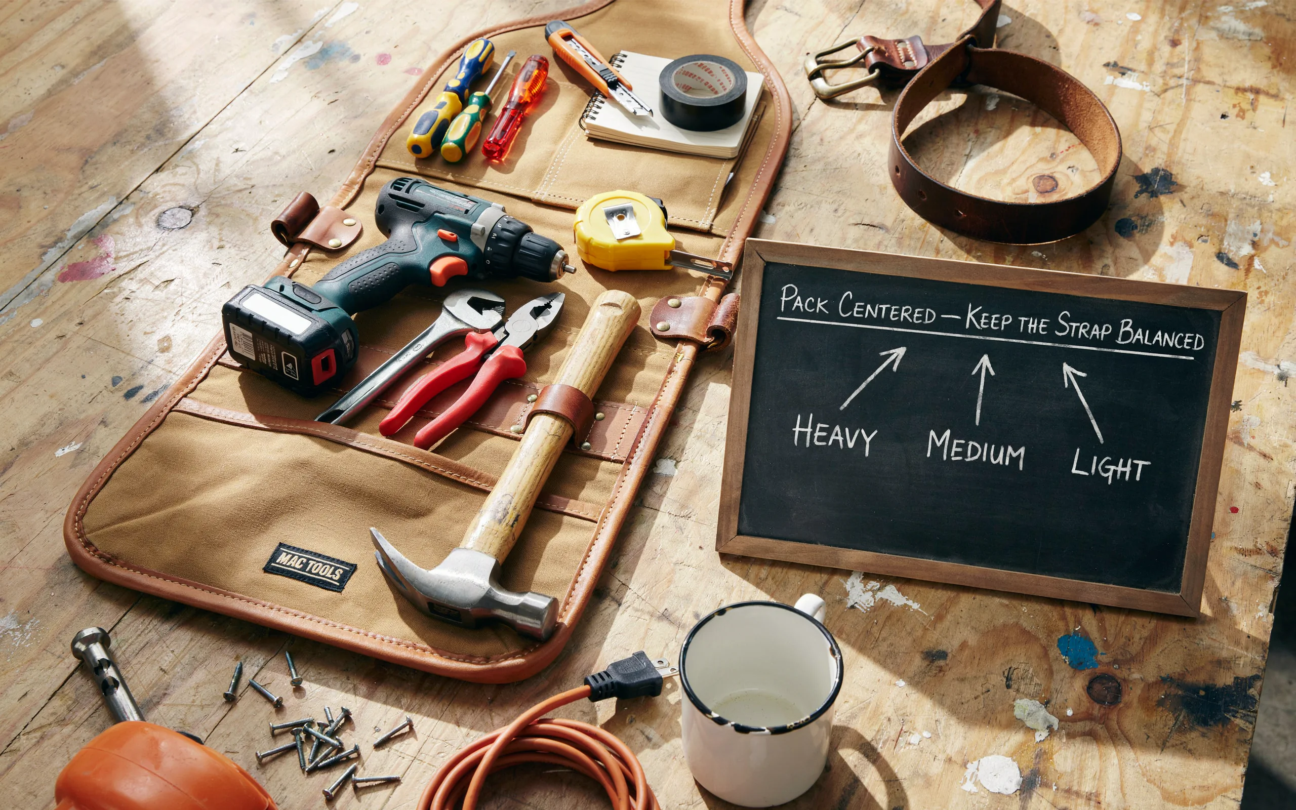 How Should I Pack My Tool Bag To Distribute Weight Properly