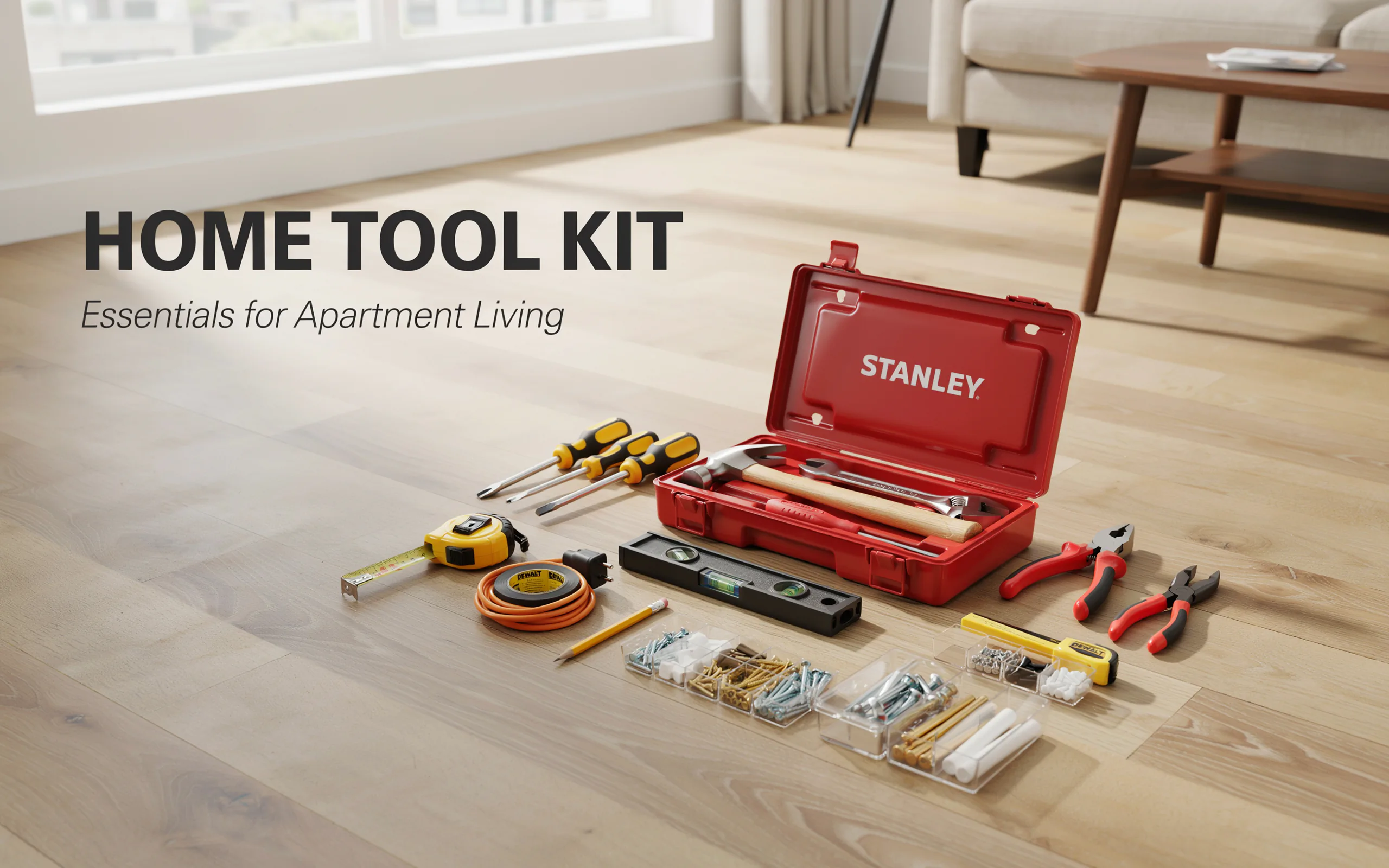 How To Choose A Home Tool Kit For Apartment Living