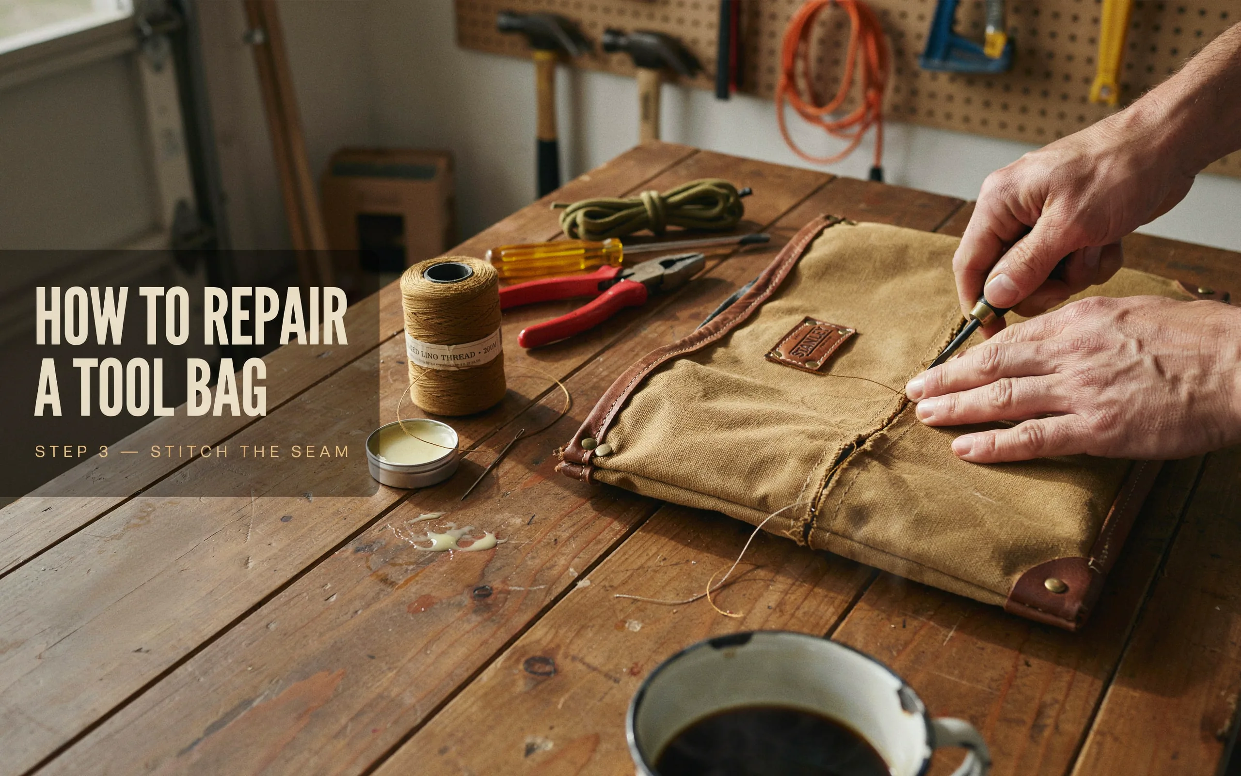 How To Repair A Tool Bag