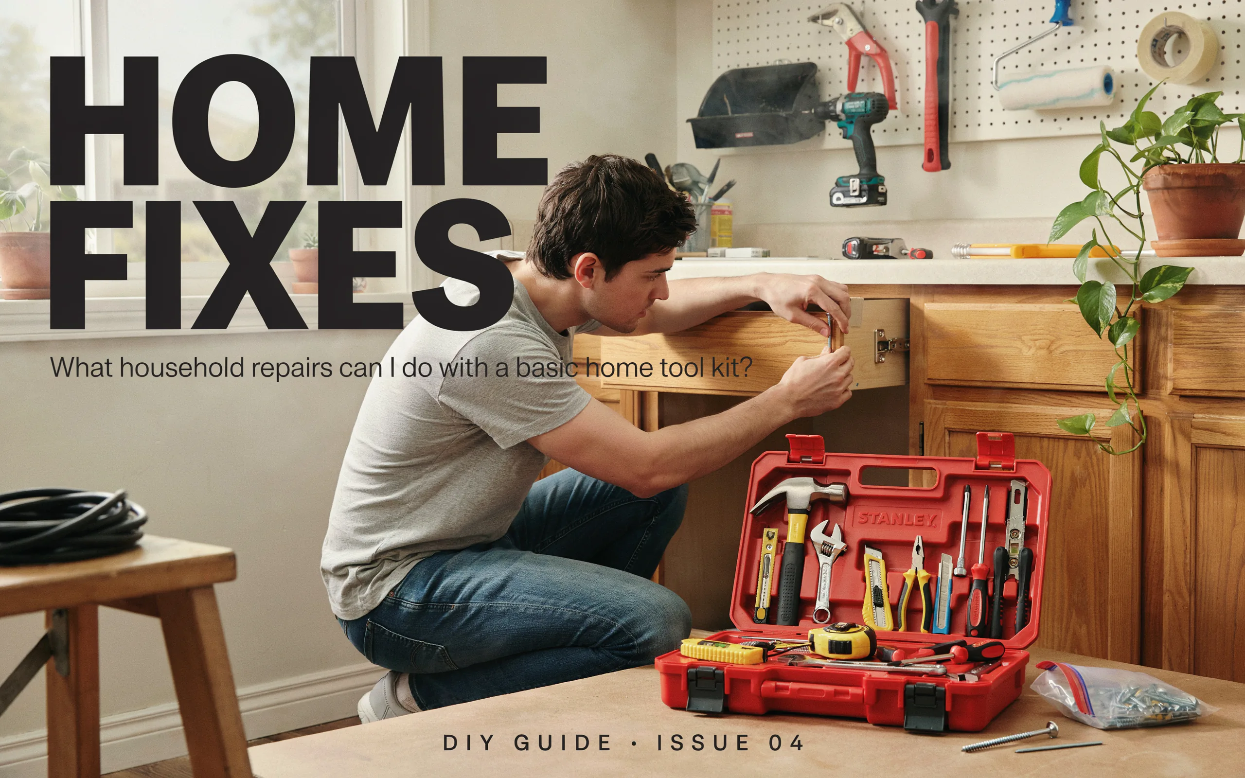 What Household Repairs Can I Do With A Basic Home Tool Kit