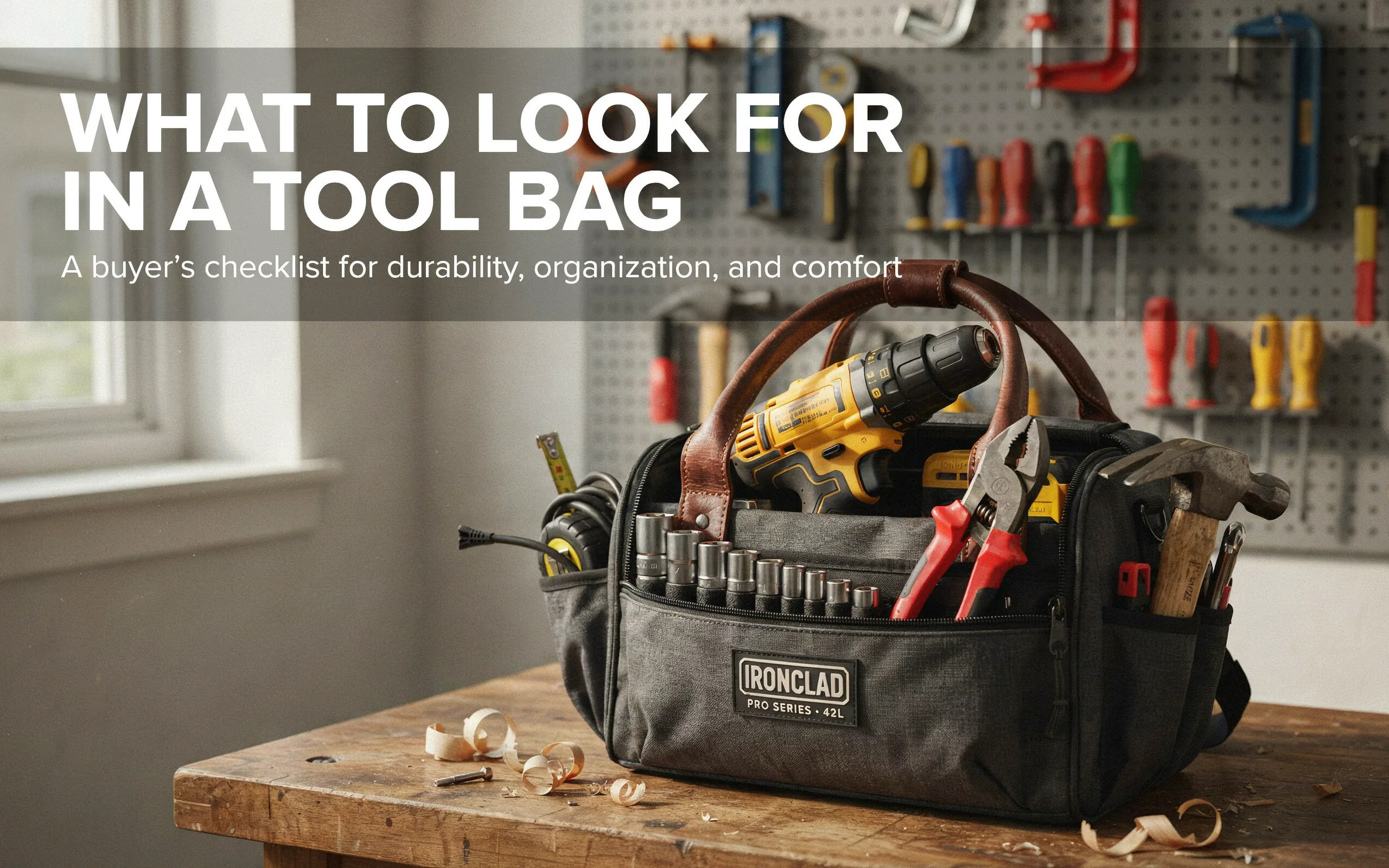 What To Look For In A Tool Bag
