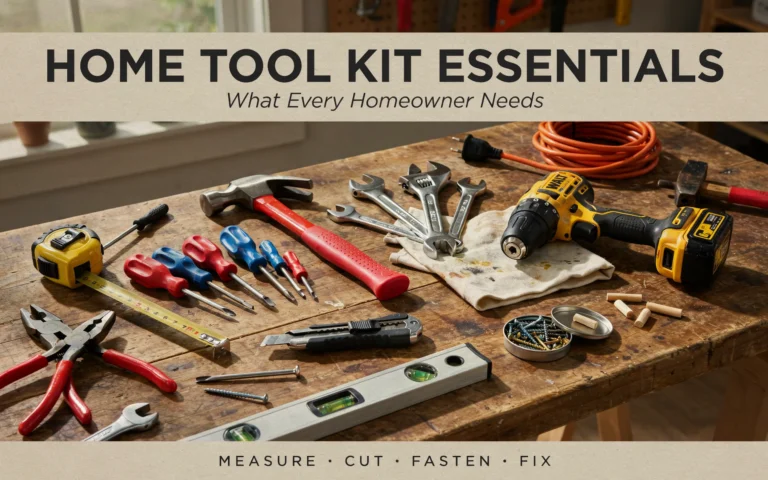 What Tools Should Every Home Tool Kit Include