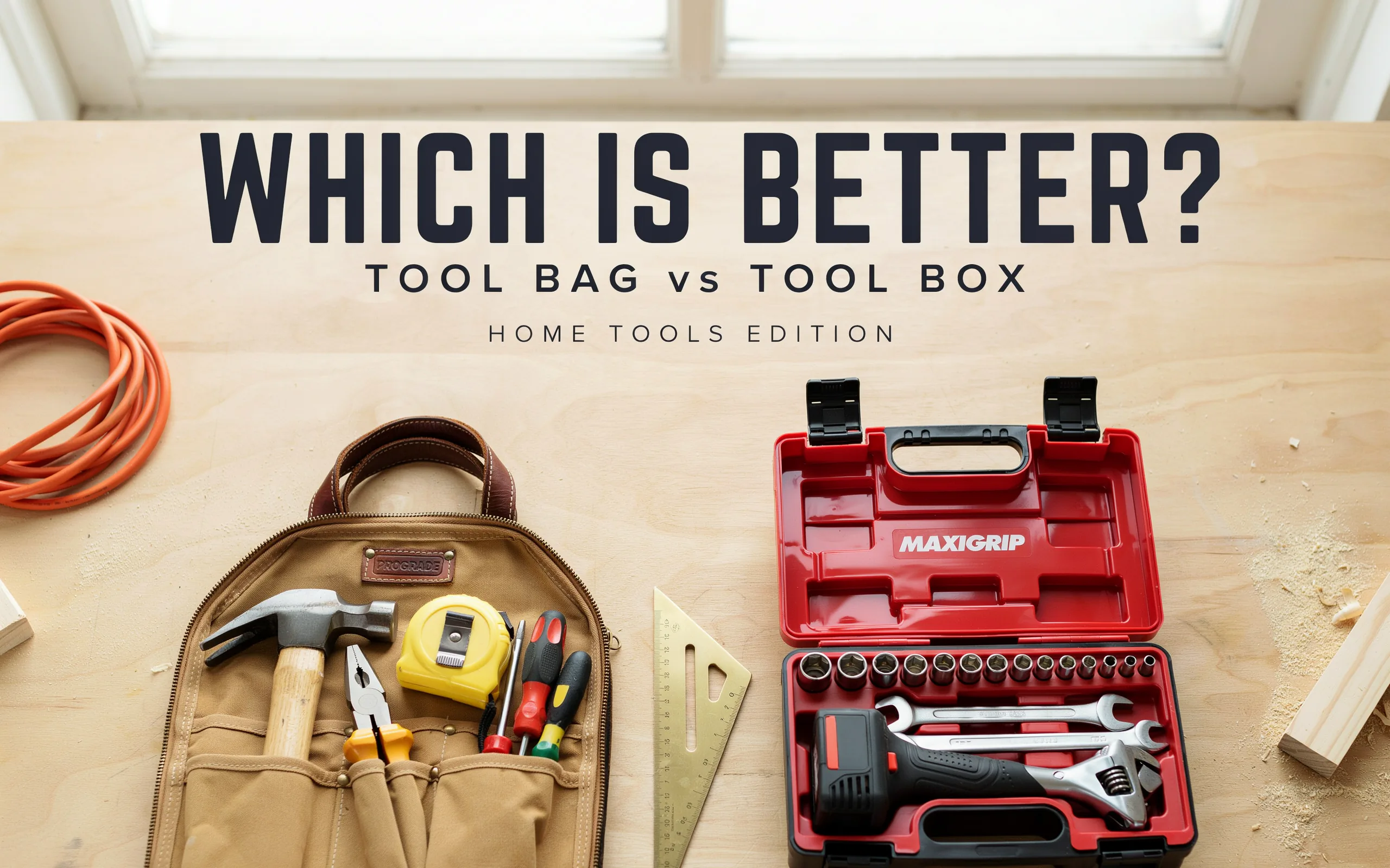 Which Is Better, A Tool Bag Or A Tool Box For Home Tools
