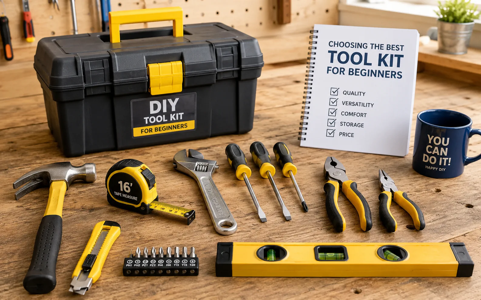 Choosing the Best Tool Kit for Beginners: Your Starter Guide