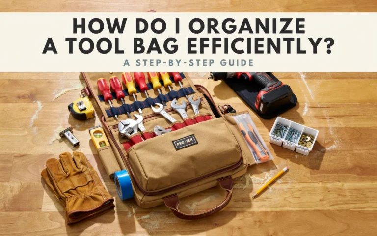 How Do I Organize A Tool Bag Efficiently
