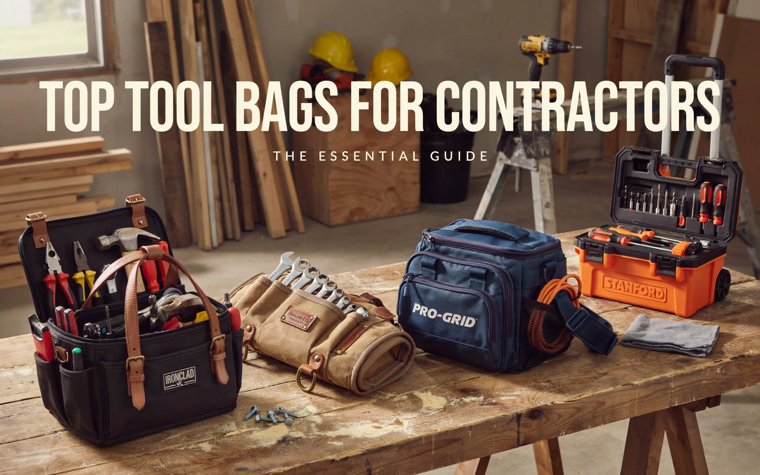 Top Tool Bags for Contractors: A Buyer’s Guide