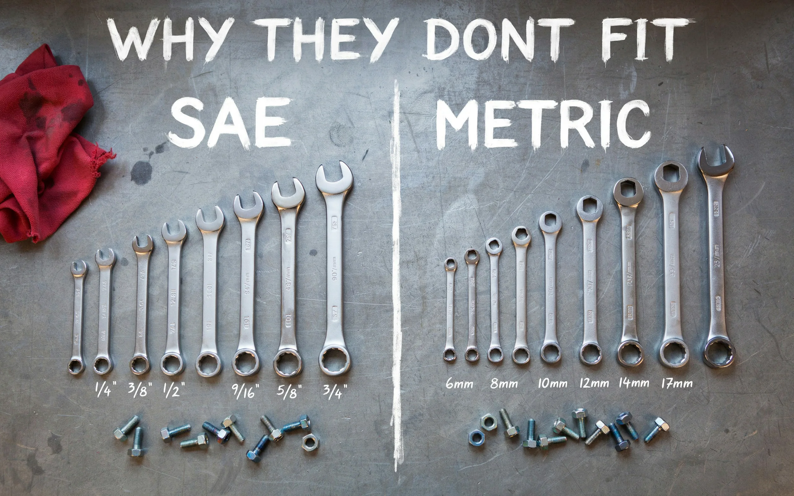 What Is The Difference Between SAE and Metric Tools