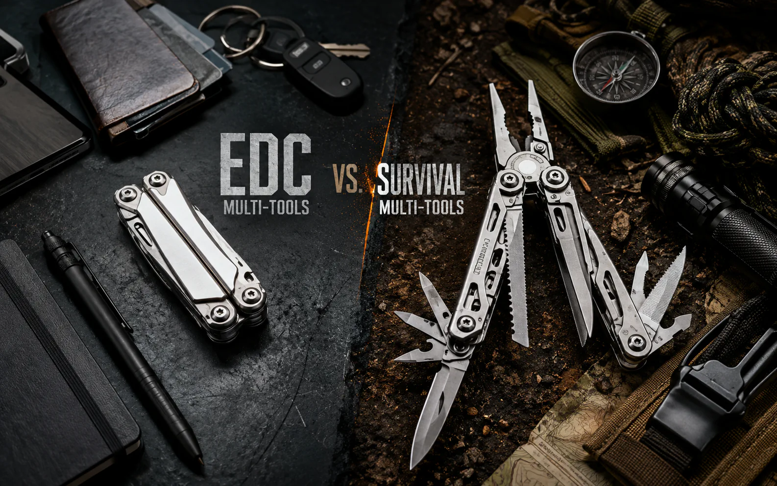 EDC vs. Survival Multi-Tools: Key Differences and Selection Guide