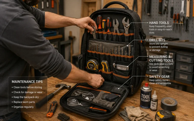 How To Maintain A Tool Backpack