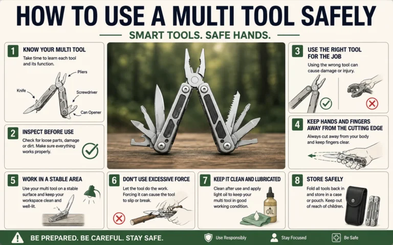 How to Use a Multi Tool Safely: Essential Steps and Setup
