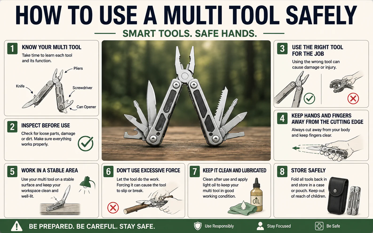 How to Use a Multi Tool Safely: Essential Steps and Setup