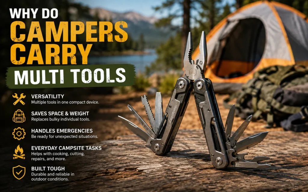 Why Do Campers Carry Multi Tools? Practical Uses in the Field