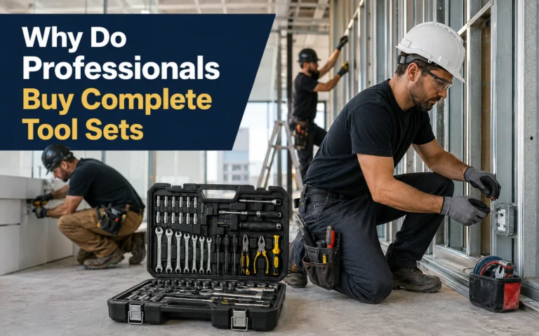 Why Do Professionals Buy Complete Tool Sets? The Real Value of Pre-Assembled Kits